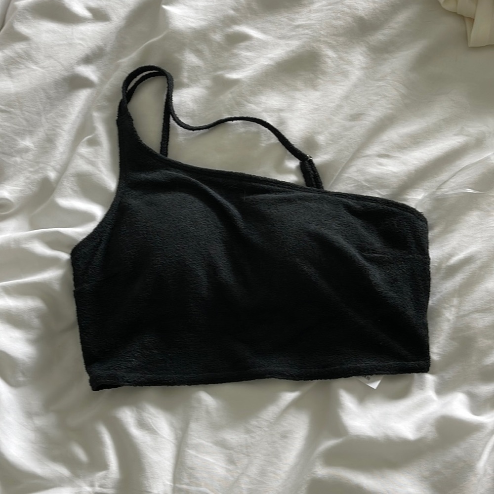 Black comfortable bralette